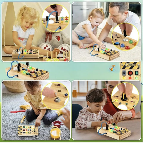Sensorisches Spielzeug – 20 x 10 x 3 cm, fördert Feinmotorik & Konzentration