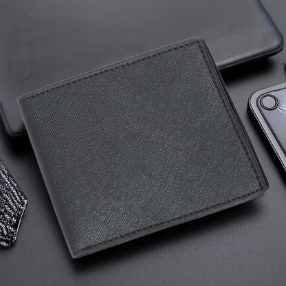 Echtleder Geldbörse mit RFID-Schutz