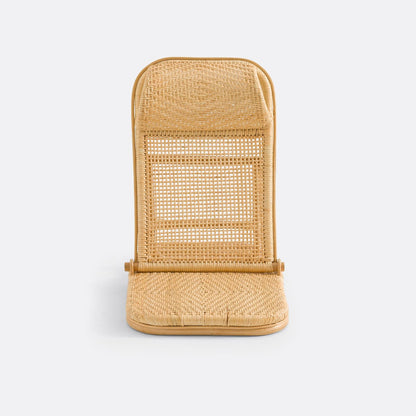 Rattan Strandstuhl – mit Kopfstütze, wetterfest, leicht & ergonomisch