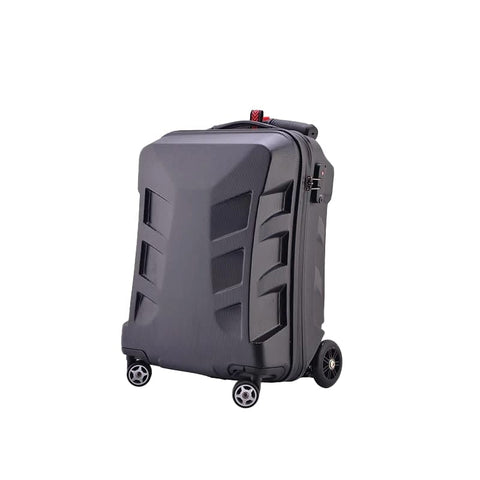 Rolling Scooter Koffer – 38 x 22 x 54 cm, 2-in-1 Trolley & Tretroller