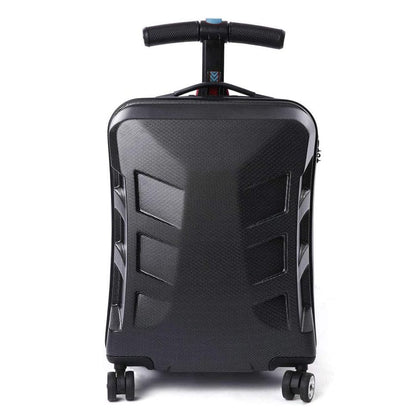 Rolling Scooter Koffer – 38 x 22 x 54 cm, 2-in-1 Trolley & Tretroller