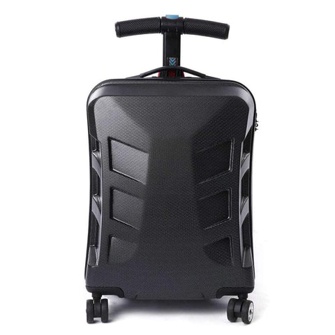 Rolling Scooter Koffer – 38 x 22 x 54 cm, 2-in-1 Trolley & Tretroller