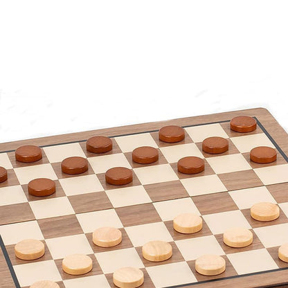 Magnetisches Schachspiel-Set Kasparov – 32 Figuren & 24 Spielsteine, edel & reisefest