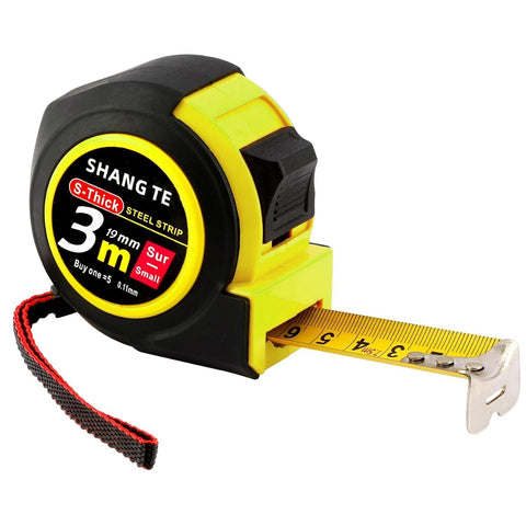 Massband – in 3 m / 5 m / 7,5 m, cm, m & Feet, für Handwerk & Haushalt