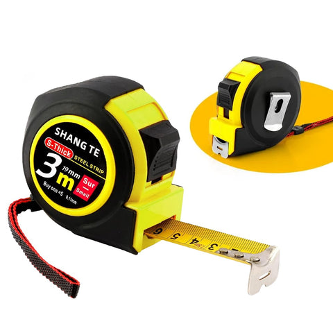 Massband – in 3 m / 5 m / 7,5 m, cm, m & Feet, für Handwerk & Haushalt