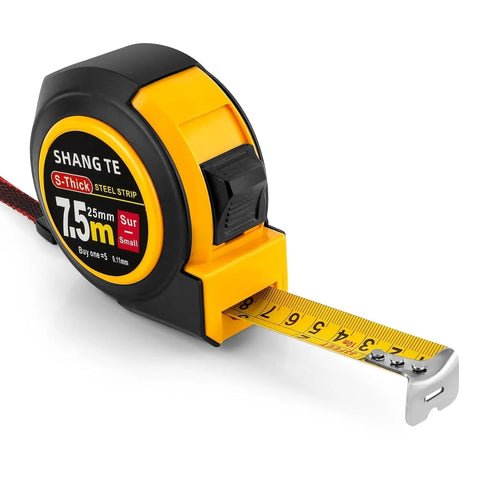 Massband – in 3 m / 5 m / 7,5 m, cm, m & Feet, für Handwerk & Haushalt