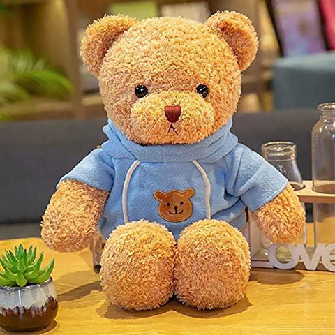 Teddybär – 40 cm, weiches Plüschmaterial, für Kinder & Erwachsene