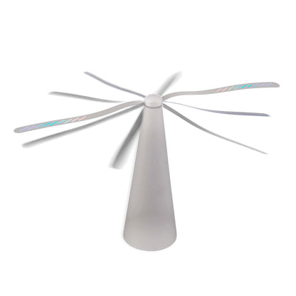 Elektrischer Fliegenwedler – Ø 40 cm, ohne Chemie, für Tisch & Picknick