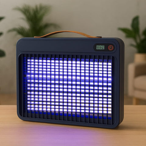 Moskito Killer Lampe – 29 x 23,5 x 3 cm, ohne Chemie, für Innen & Aussen
