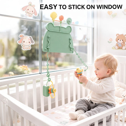 Baby-Silikonmatte – 6 Saugnäpfe, Essmatte & Spielmatte, pflegeleicht