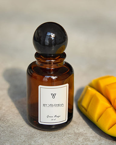 By Velcheva Raumduft Spray Green Mango – 50 ml, Mango, Ananas & Pfirsich