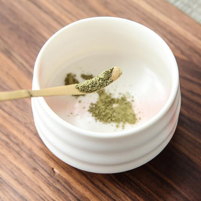 Matcha Bambuslöffel – naturbelassen, nachhaltig & präzise Dosierung
