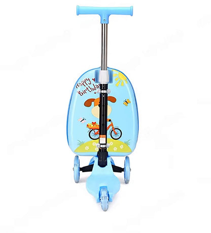 Kids Scooter Reisekoffer – 2-in-1, 60 x 30 cm, Koffer & Scooter in einem