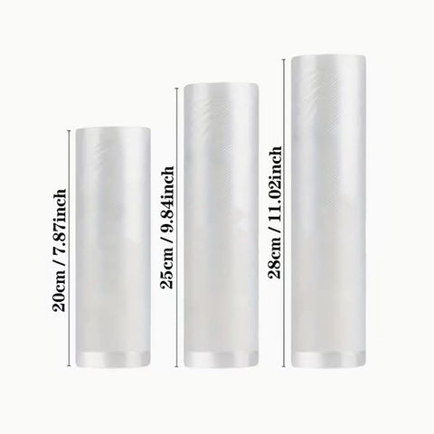 Vakuumierbeutel 3 Rollen – 20 / 25 / 28 cm × 3 m, für alle Vakuumiergeräte