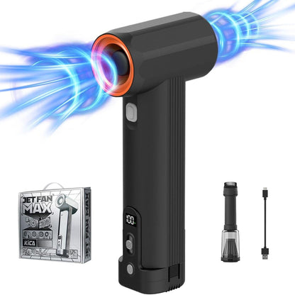 KiCA Jet Fan Max – Turbobläser & Staubsauger Vacuum Kit
