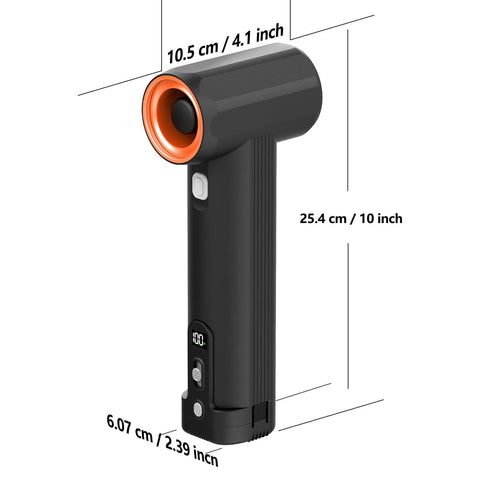 KiCA Jet Fan Max – Turbobläser & Staubsauger Vacuum Kit