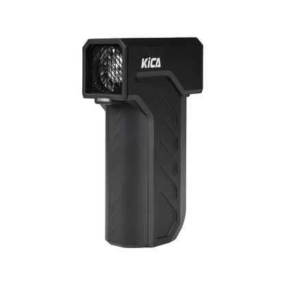 KiCA Jet Fan Ultra – kabelloser Druckluftreiniger, 48 m/s Turbo, 4 Aufsätze