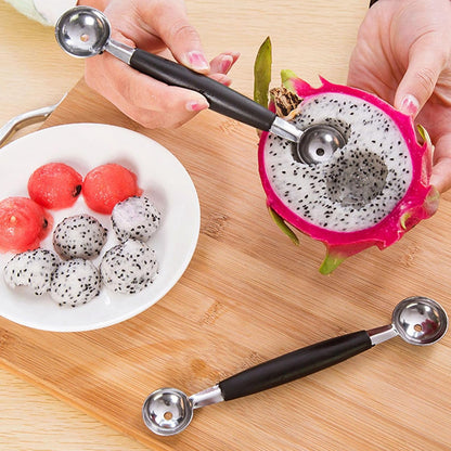 Kugelausstecher – 19 cm, rostfrei, spülmaschinenfest, für Obst, Gemüse & Deko