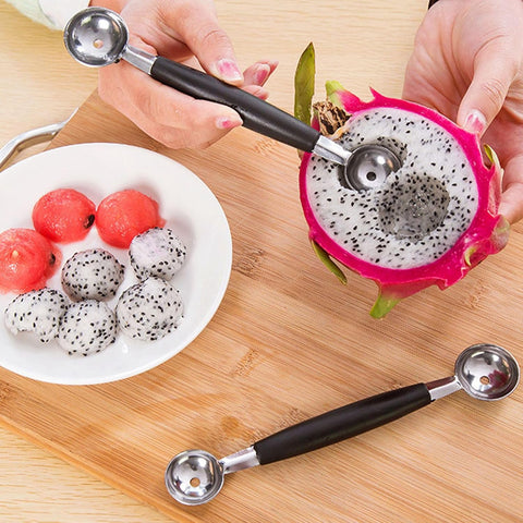 Kugelausstecher – 19 cm, rostfrei, spülmaschinenfest, für Obst, Gemüse & Deko