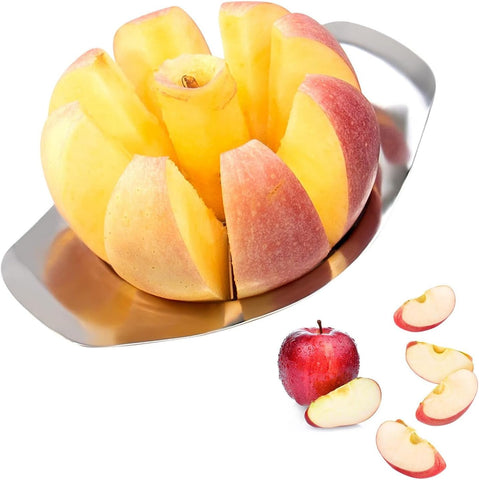 Obstschneider aus Edelstahl – für Äpfel & Birnen, gleichmässige Stücke, leicht zu reinigen