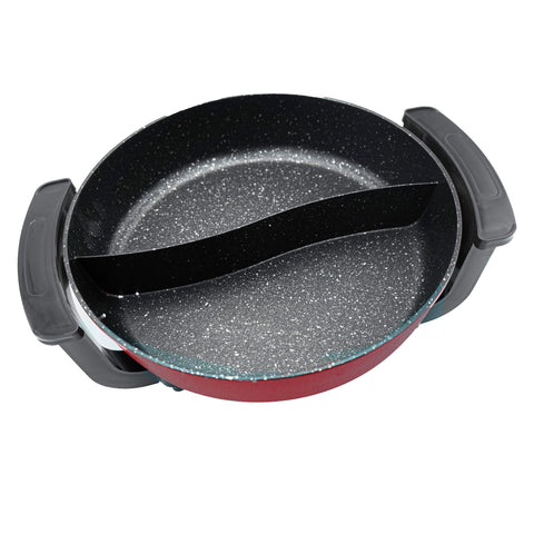 Elektrischer Doppel-Hotpot – 1350W, 2 Kammern, 220V, für Tischkochen