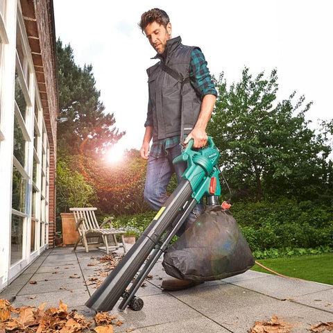 Laubsauger & Laubbläser – 2-in-1, elektrisch, konstante Leistung, für Garten