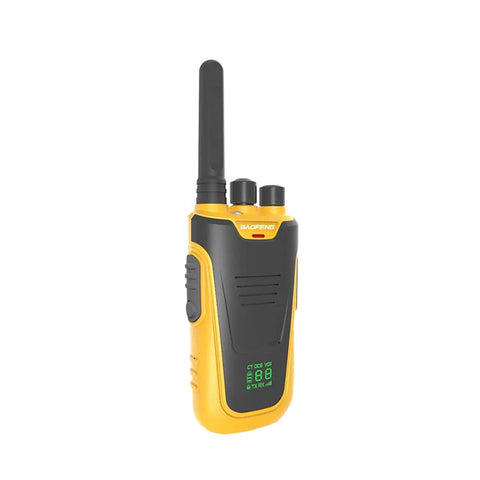 Walkie Talkie 2er Set – UHF 420–450 MHz, 99 Kanäle, Li-Ion-Akku, robust