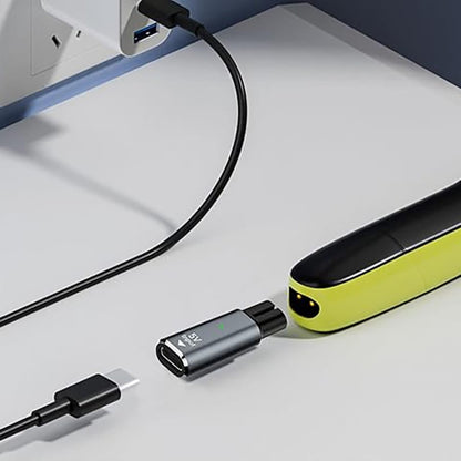 USB-C Ladeadapter für Philips Rasierer – 5V, Plug & Play, für Series 7000 & 9000