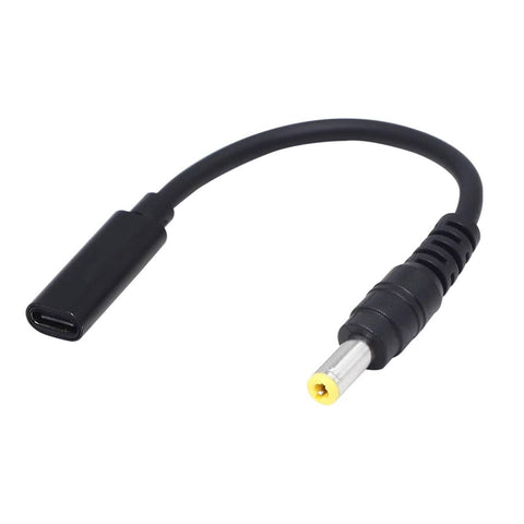 USB-C auf DC-Hohlstecker-Adapterkabel – 5,5 x 2,5 mm, für Notebook via USB-C PD