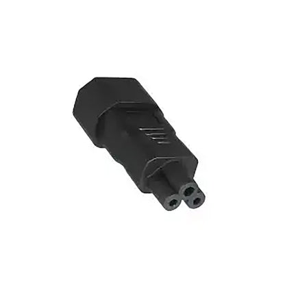 Adapterstecker C5 auf C14 – gerade, IEC 320, für Monitor, Notebook & Netzteil