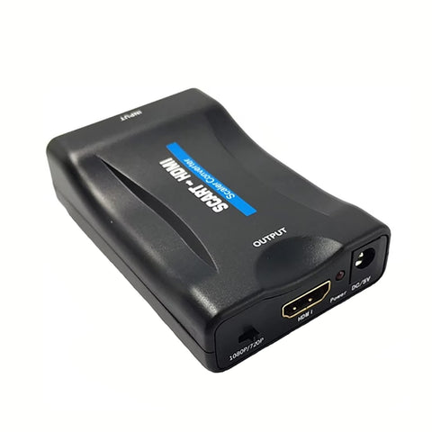 Scart zu HDMI Konverter – 720p / 1080p, für Videorekorder, DVD-Player & Set-Top-Box