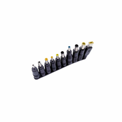 Universal DC Adapter Set – 10-teilig, 5,5 x 2,1 mm, für verschiedene Laptops
