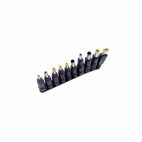 Universal DC Adapter Set – 10-teilig, 5,5 x 2,1 mm, für verschiedene Laptops