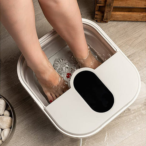Elektrisches Fussmassagebad – Massage & Wärmefunktion, rutschfest, für zuhause