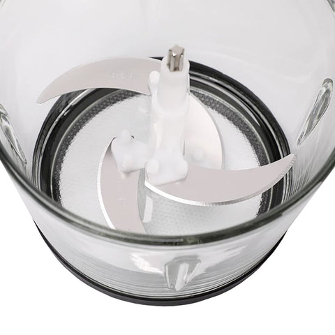 Kölax Universal-Zerkleinerer – manuell, für Gemüse, Kräuter & Fleisch, transparent