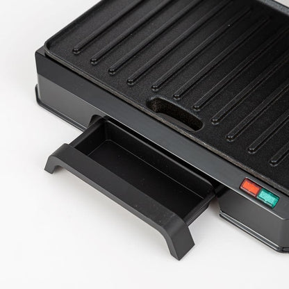 Kölax Elektrischer Kontaktgrill – 2-in-1, 1000W, PTFE-frei, Sandwichmaker & Tischgrill