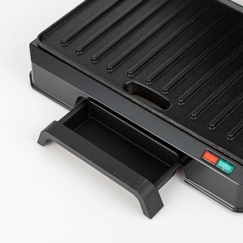 Kölax Elektrischer Kontaktgrill – 2-in-1, 1000W, PTFE-frei, Sandwichmaker & Tischgrill