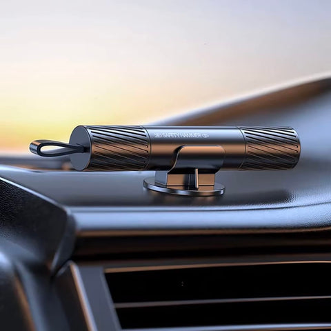 Auto Nothammer mit Gurtschneider – 2-in-1, mit Halterung, unverzichtbar im Auto