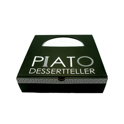 Piato Einweg Teller – 50 Stk., Ø 19 cm & Ø 25 cm, BPA-frei, für Outdoor & Feste