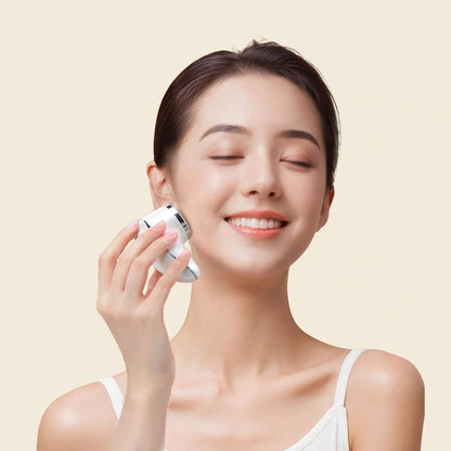 KiCA iBeauty Gesichtspflegegerät – 4 Modi, Ionen, Wärme 43°C, 125 g, kabellos