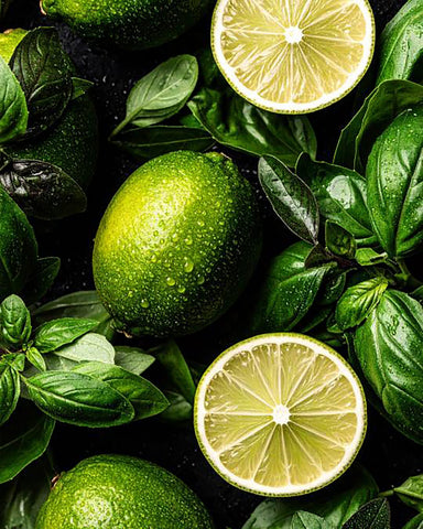 By Velcheva Raumduft Mikado Lime Basil – 125 ml, Limette, Basilikum & Thymian