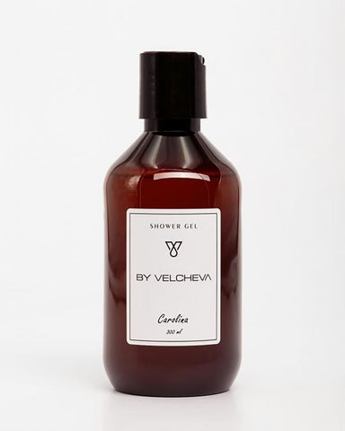 By Velcheva Duschgel Carolina – 300 ml, Cappuccino, Jasmin & Kakao