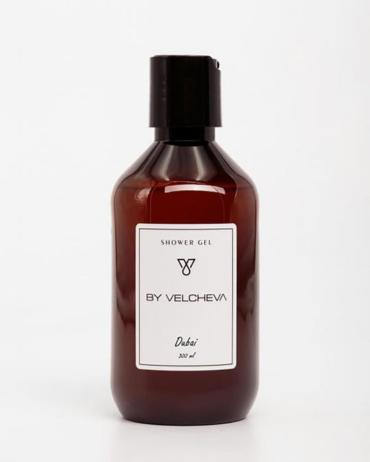 By Velcheva Duschgel Dubai – 300 ml, Rose, Oud & Vanille