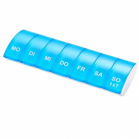Pillendose 7 Tage – Praktischer Medikamenten Organizer für die Woche