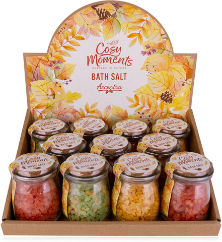 ACCENTRA Badesalz 125g 5060089 COSY MOMENTS, 3 assortiert
