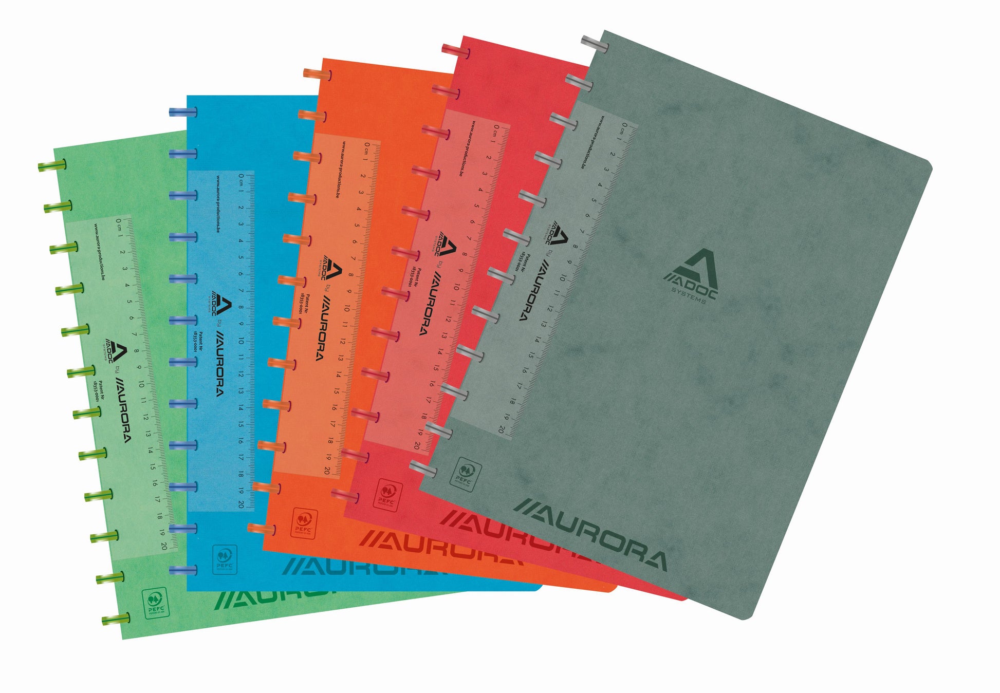 ADOC Ringbuch LIN-EX A4 6811.744 assortiert, liniert 144 Seiten