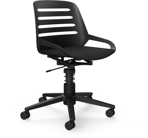 AERIS Bürodrehstuhl Numo Task 962WRSTBKCU8 grau/schwarz