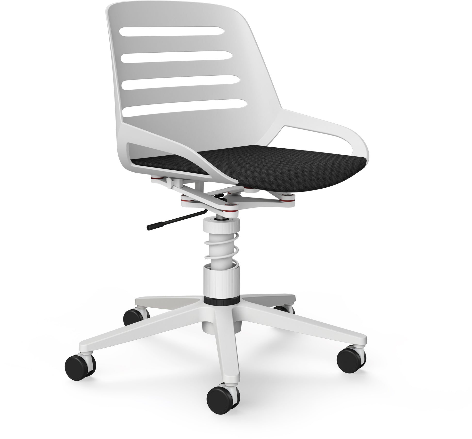 AERIS Bürodrehstuhl Numo Task 962WRSTWHCU8 grau/weiss