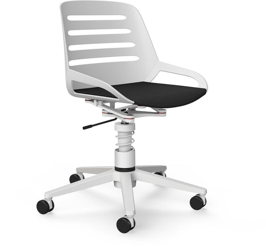 AERIS Bürodrehstuhl Numo Task 962WRSTWHCU8 grau/weiss