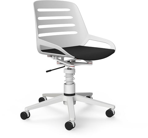 AERIS Bürodrehstuhl Numo Task 962WRSTWHCU8 grau/weiss